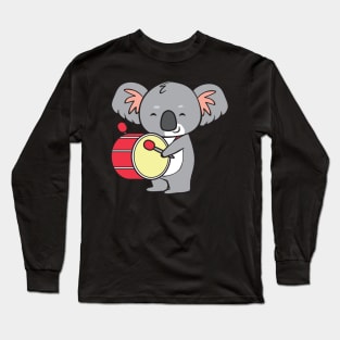 Koala - with drum Long Sleeve T-Shirt